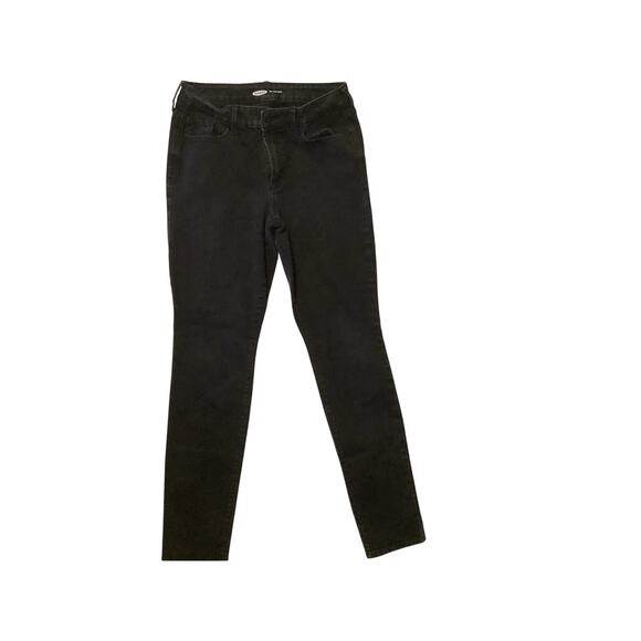 Old Navy Black Pop Icon Skinny Jeans Womens Size 10 Tall Gently Worn - 657 - Picture 2 of 7